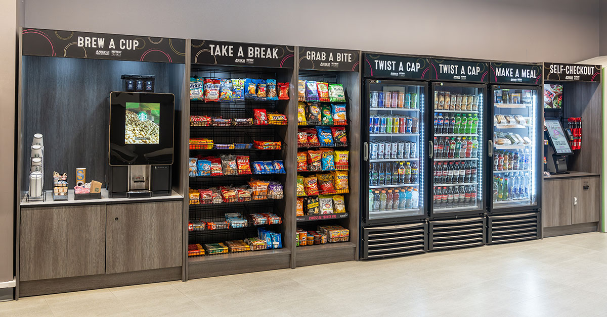 micro market service Kansas City | American Food & Vending